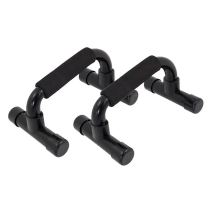 Pair of black guitar tuners on a white background
