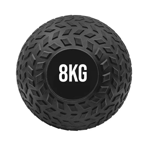 Black 4KG weight ball on a white background