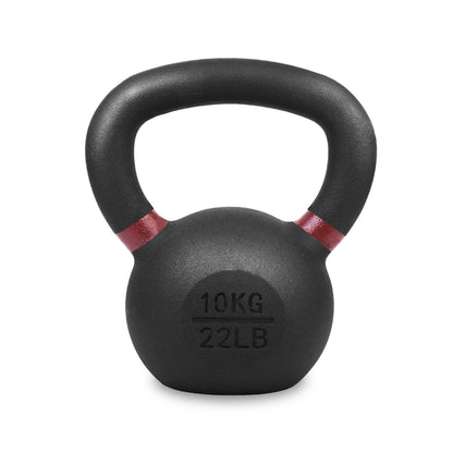 Cast Iron Kettlebells for Full Body Workout - Premium Strength Training Equipment with Ergonomic Grip - Durable Exercise Weights for Home Gym Fitness - Multiple Weight Options Available