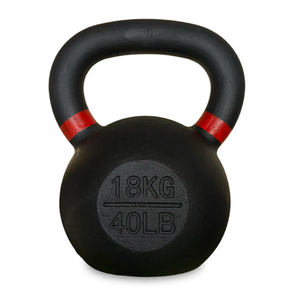 Cast Iron Kettlebells for Full Body Workout - Premium Strength Training Equipment with Ergonomic Grip - Durable Exercise Weights for Home Gym Fitness - Multiple Weight Options Available