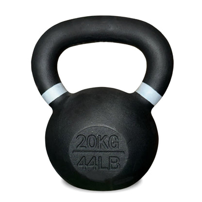 Cast Iron Kettlebells for Full Body Workout - Premium Strength Training Equipment with Ergonomic Grip - Durable Exercise Weights for Home Gym Fitness - Multiple Weight Options Available