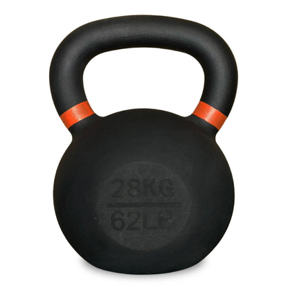 Cast Iron Kettlebells for Full Body Workout - Premium Strength Training Equipment with Ergonomic Grip - Durable Exercise Weights for Home Gym Fitness - Multiple Weight Options Available