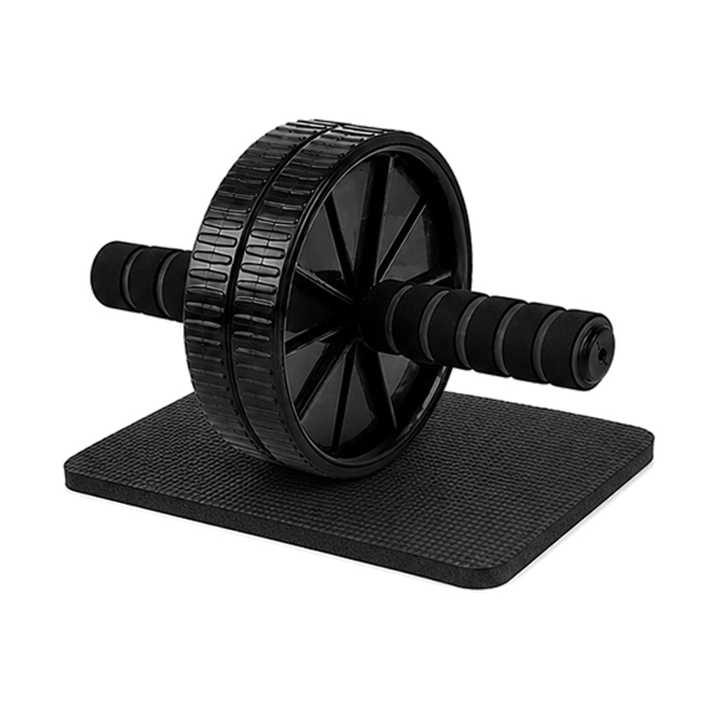 Double-Wheel Ab Roller with Knee Pad