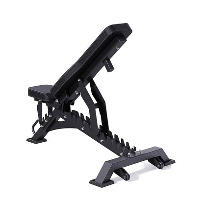 Commercial Weight Bench – Heavy-Duty Adjustable Bench Press for Home & Gym | Incline, Decline & Flat Strength Training Bench with Extra Headrest | Full-Body Workout Bench for Extreme Stability