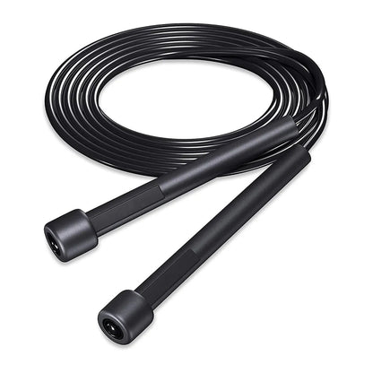 PVC Adjustable Skipping Rope – Tangle-Free Speed Jump Rope with Non-Slip Handles, Adjustable Length for Men, Women & Kids, Ideal for Boxing, MMA, Cardio & Home Workouts