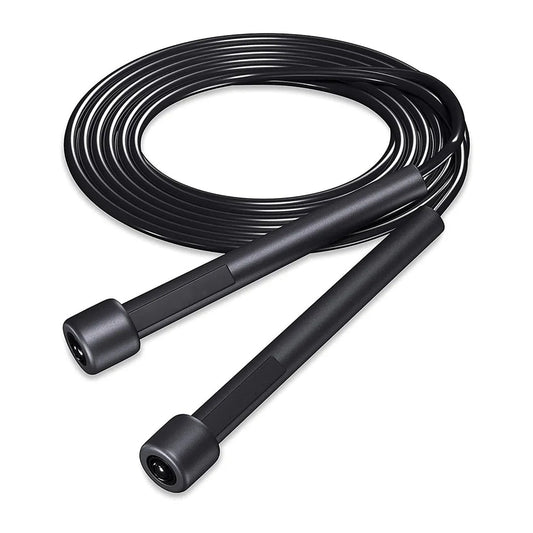 PVC Adjustable Skipping Rope – Tangle-Free Speed Jump Rope with Non-Slip Handles, Adjustable Length for Men, Women & Kids, Ideal for Boxing, MMA, Cardio & Home Workouts