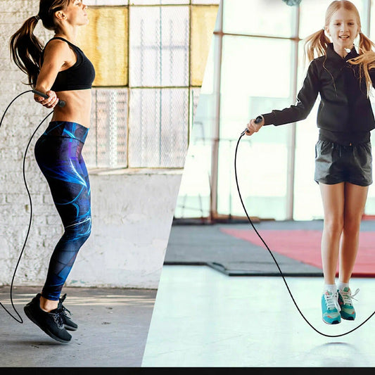 PVC Adjustable Skipping Rope – Tangle-Free Speed Jump Rope with Non-Slip Handles, Adjustable Length for Men, Women & Kids, Ideal for Boxing, MMA, Cardio & Home Workouts