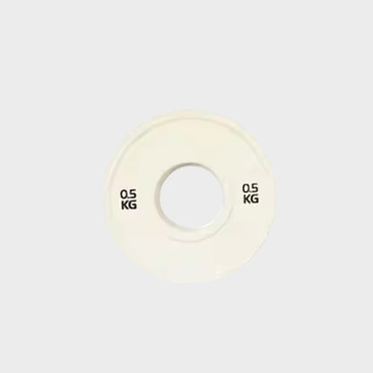 Olympic Fractional Weight Plates – Colour Coded Rubber Coated Cast Iron Bumper Plates, Precision Change Discs for Incremental Weightlifting & Home Gym Training